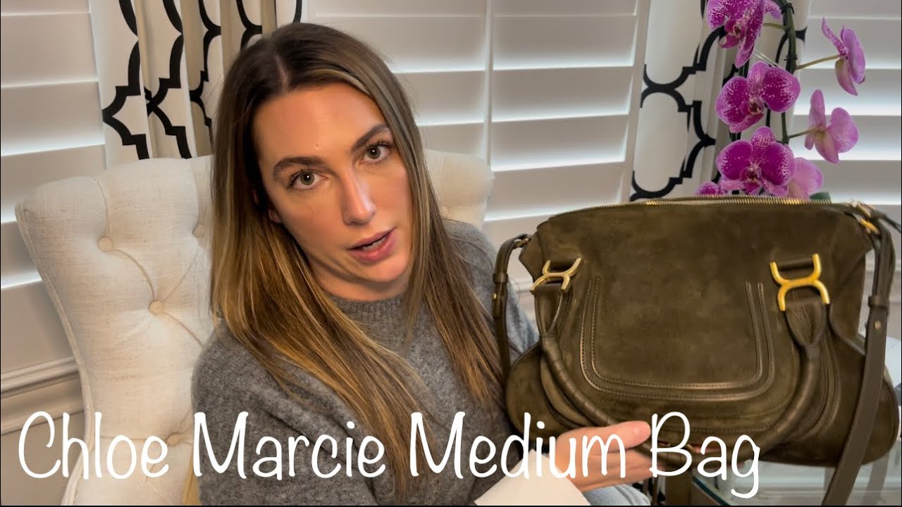 Chloe Medium Marcie Bag Review - Deep Olive