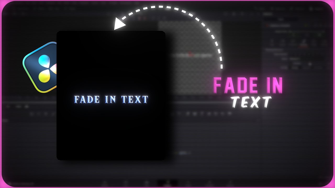 FADE IN TEXT TUTORIAL || DaVinci Resolve || HINDI