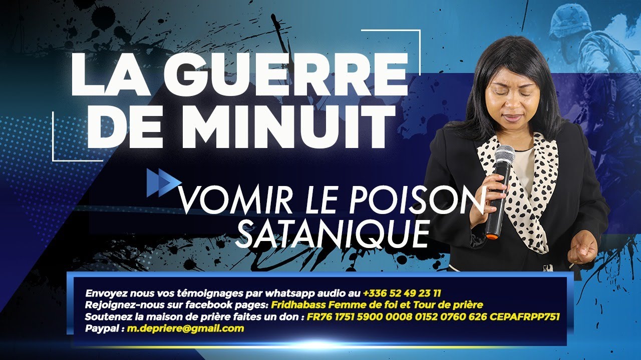 LA GUERRE DE MINUIT I VOMIR LE POISON SATANIQUE BY PROPHETESSE FRIDHA