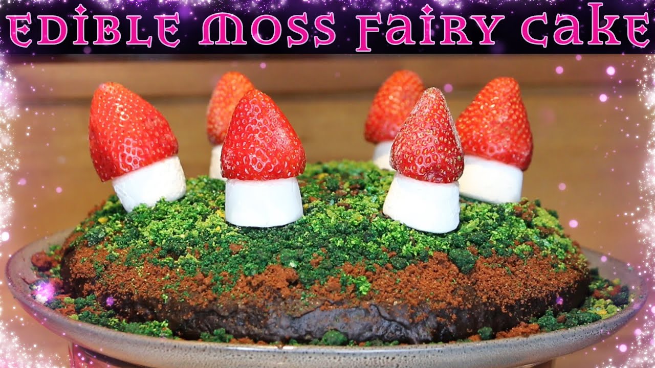 Making a Moss Covered Cake with Mushrooms - Lady of Faewood Upload