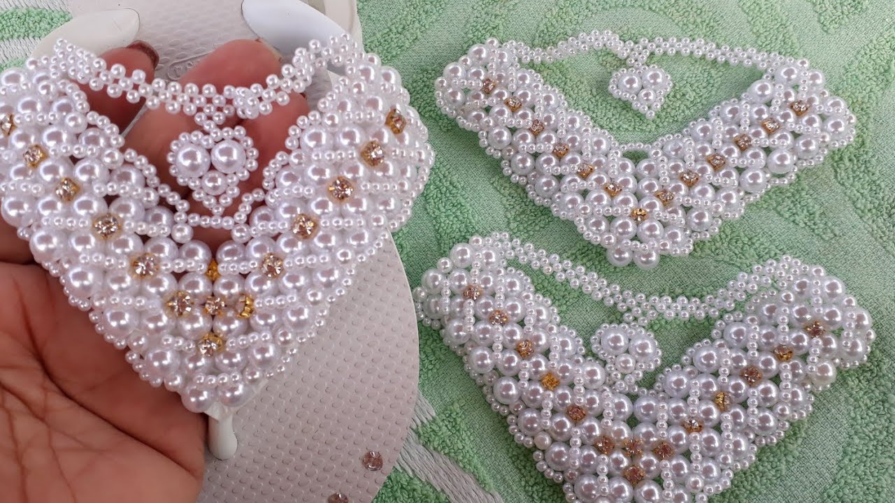 Como fazer um lindo chinelo noiva
