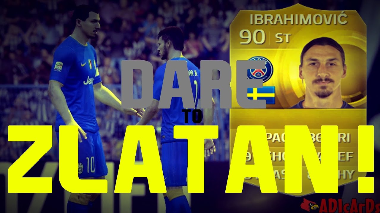 FIFA 15 Ultimate Team | Zlatan Ibrahimovic Player Review + Squadbuilder | Montage/Highlight Reel