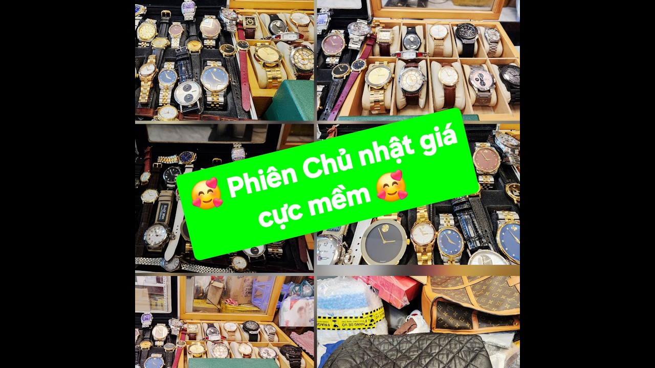 15.03 Rolex Movado bold Brookiana CK JHarrison Fossil Diesel Seiko Furla,..gia dụng quần áo