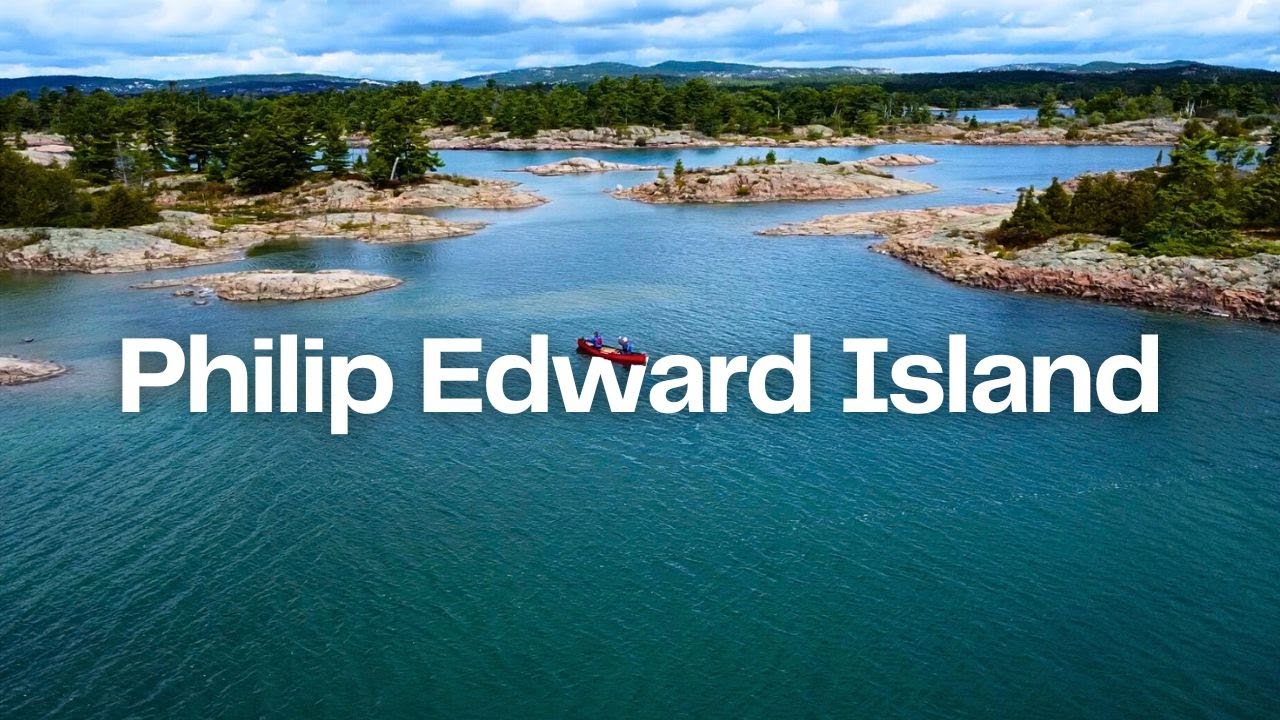 Crown Land Camping On Windy Georgian Bay In Fall | Philip Edward Island