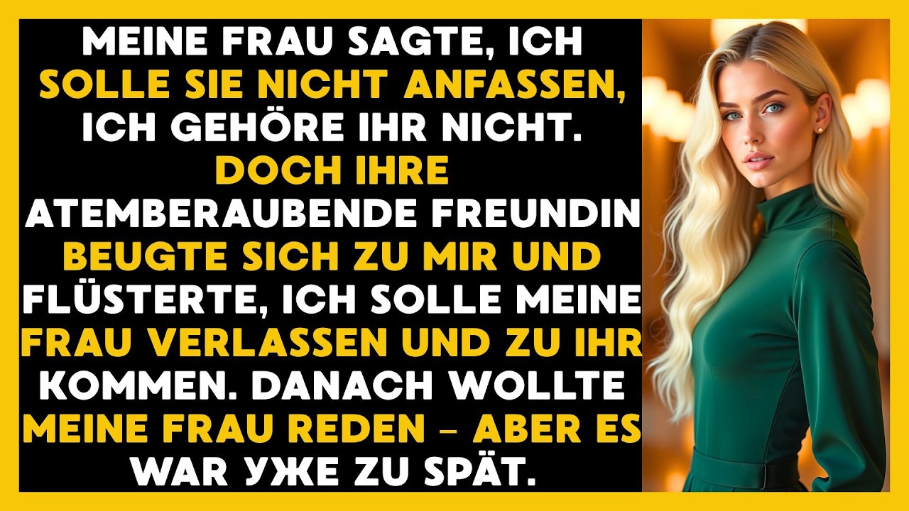 Meine Frau wollte nicht bei mir sein, doch ihre Freundin machte mir ein Angebot – sie war schockiert