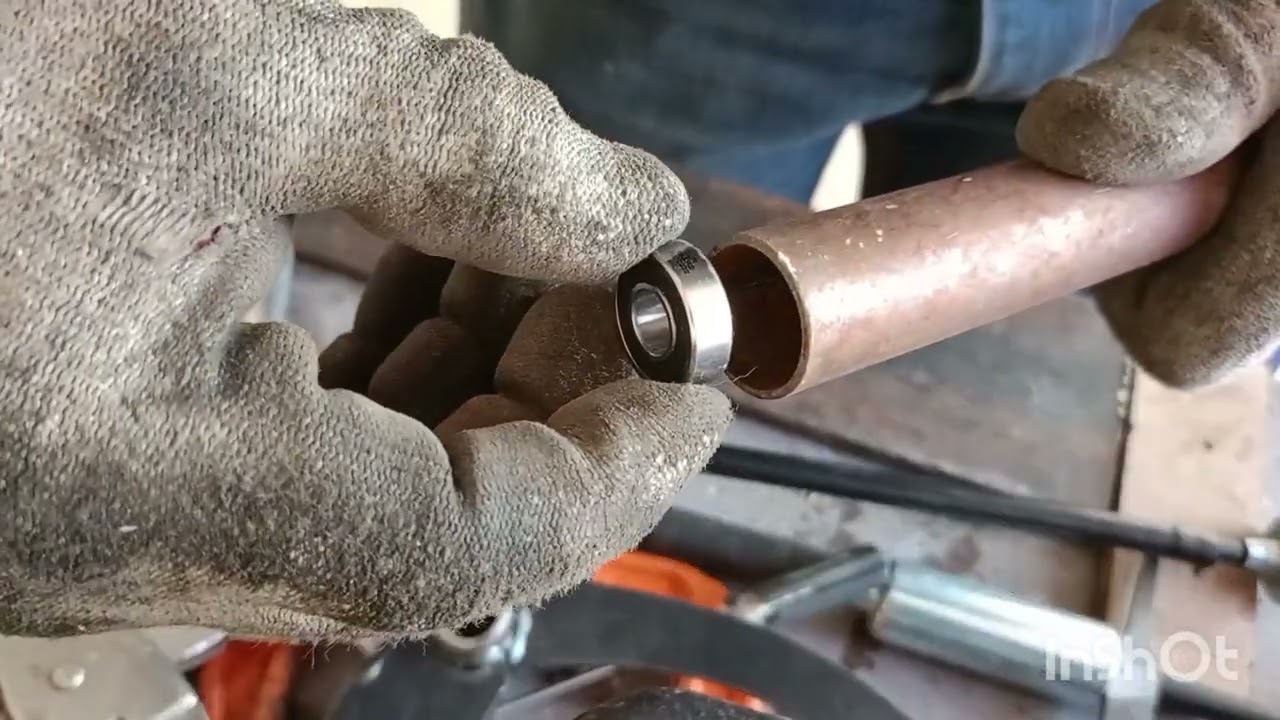 Adaptación de baleros en pedal de chicote de clutch Spark 2012