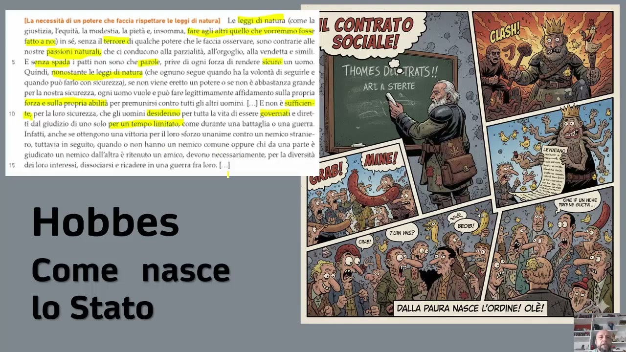 Hobbes  come nasce lo Stato