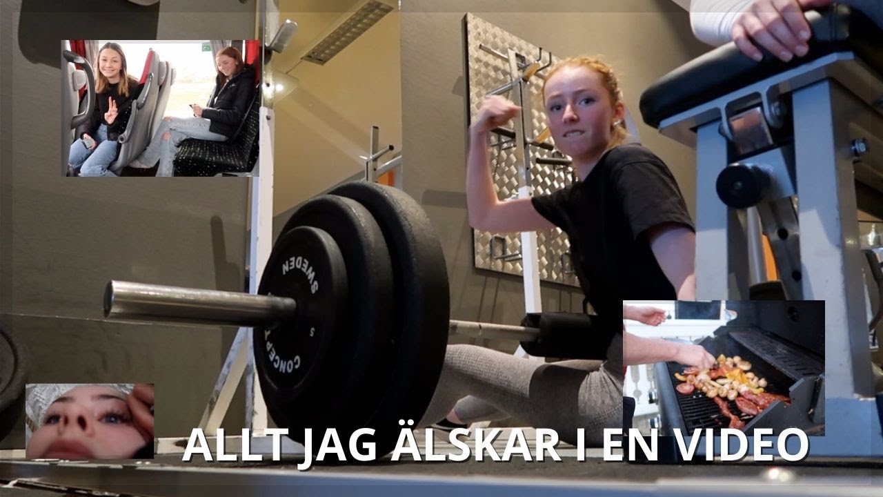 HELGVLOGG - grillar, hundmys, gym, mat, vänner