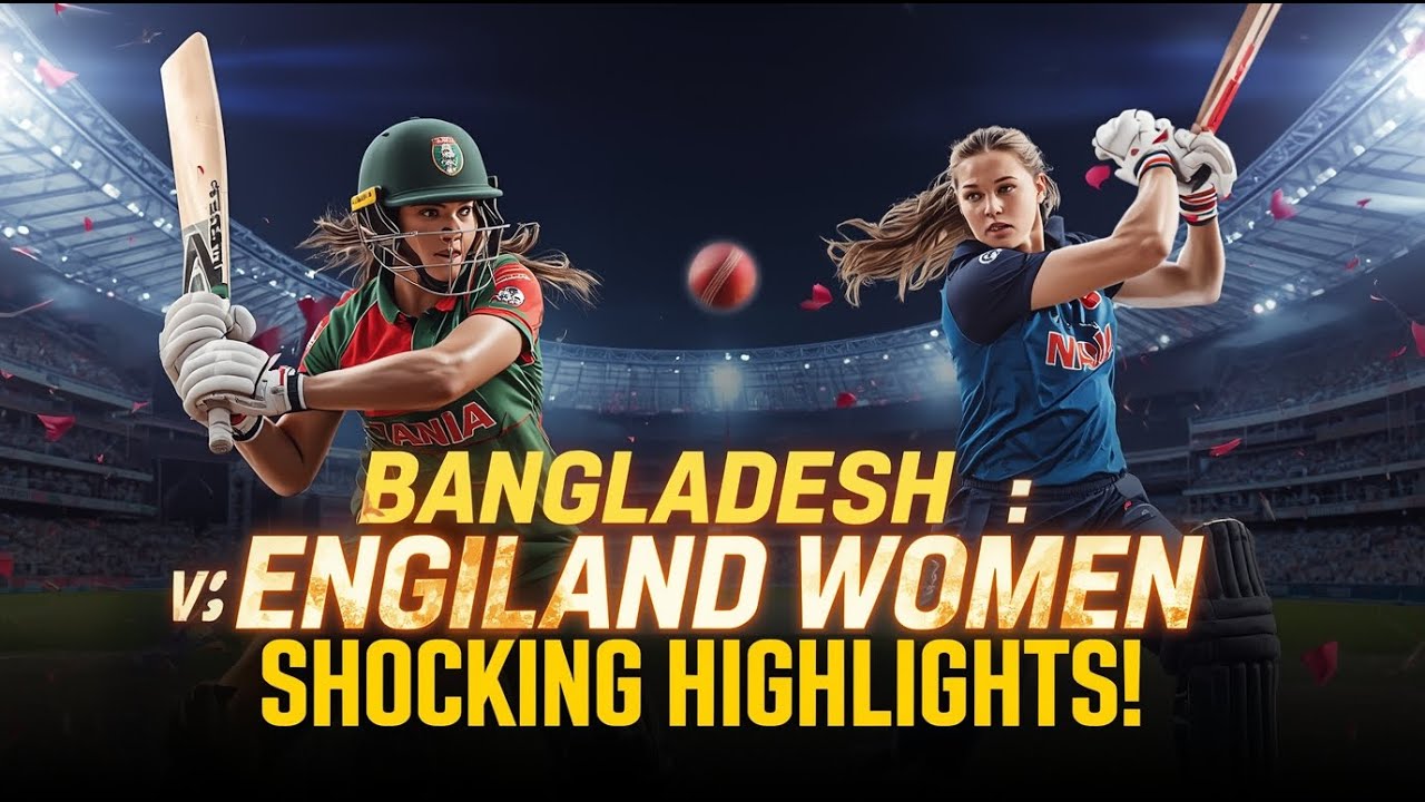 Bangladesh Women vs England Women | Full Match Highlights |  Women’s World Cup 2025 – Shocking Twist