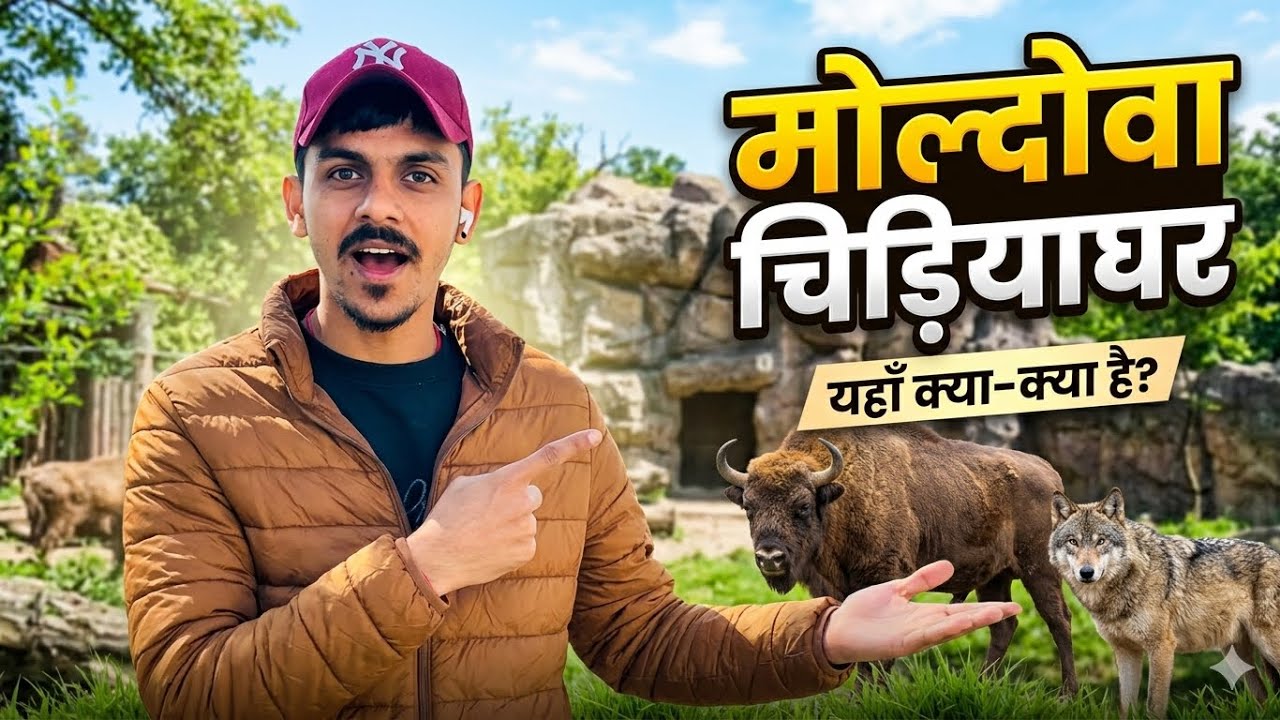 मोल्दोवा 🇲🇩 का चिड़िया ghar | National zoo of Moldova / must visit cheap place of moldova🇪🇺 