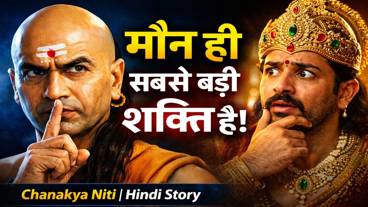 मौन ही सबसे बड़ी शक्ति है | मौन की शक्ति | Chanakya Niti Kahani in Hindi