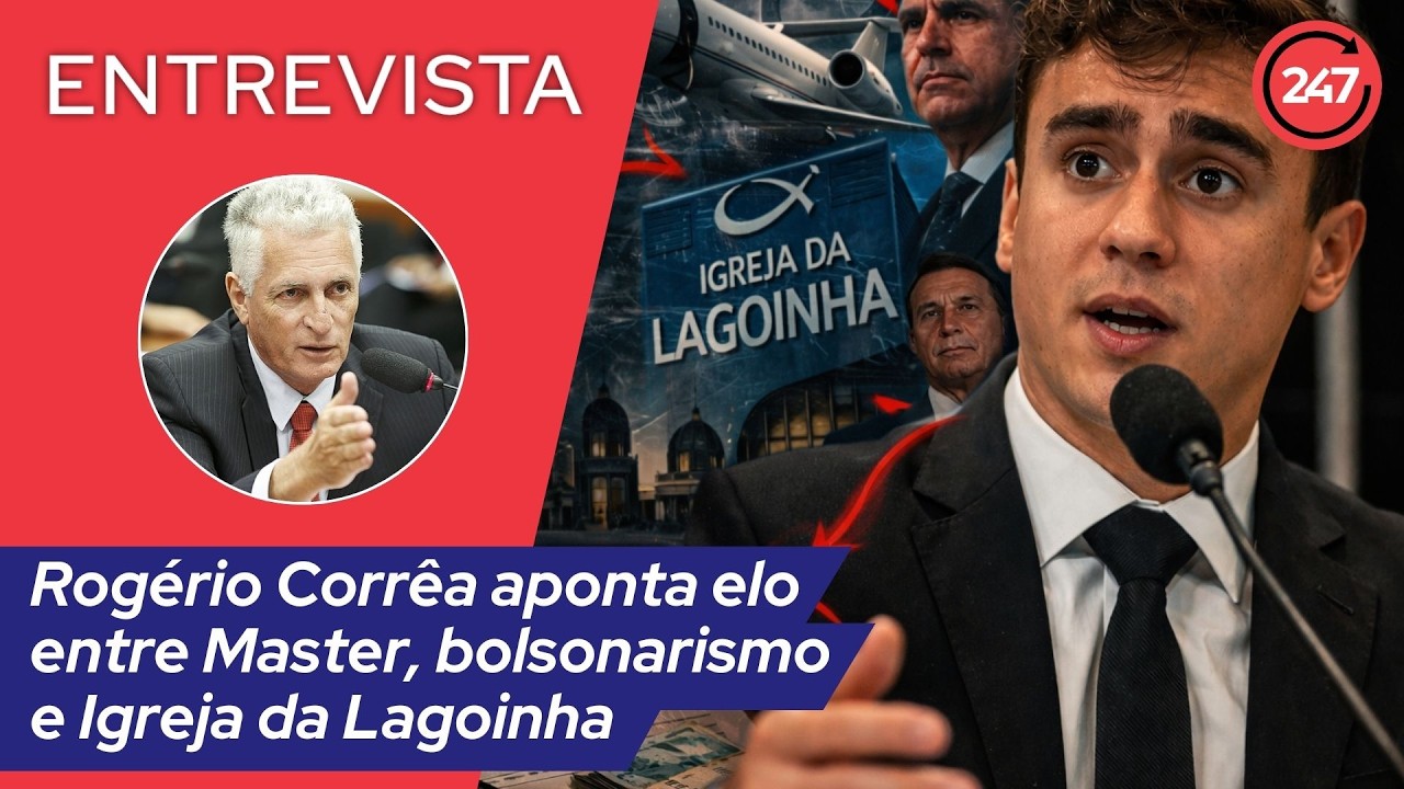 Rogério Corrêa aponta elo entre Banco Master, bolsonarismo e Igreja da Lagoinha