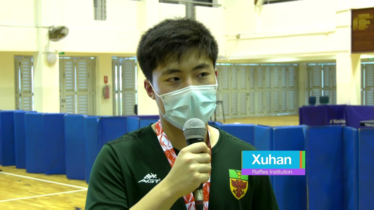 Table Tennis B Division South Boys Finals | National School Games Singapore 2021