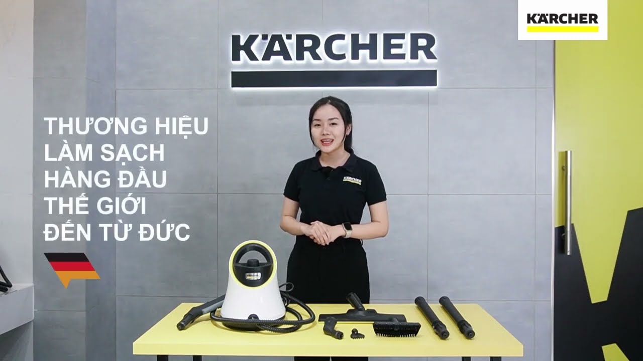 Hướng dẫn sử dụng máy làm sạch bằng hơi nước SC 2 Deluxe EasyFix Kärcher