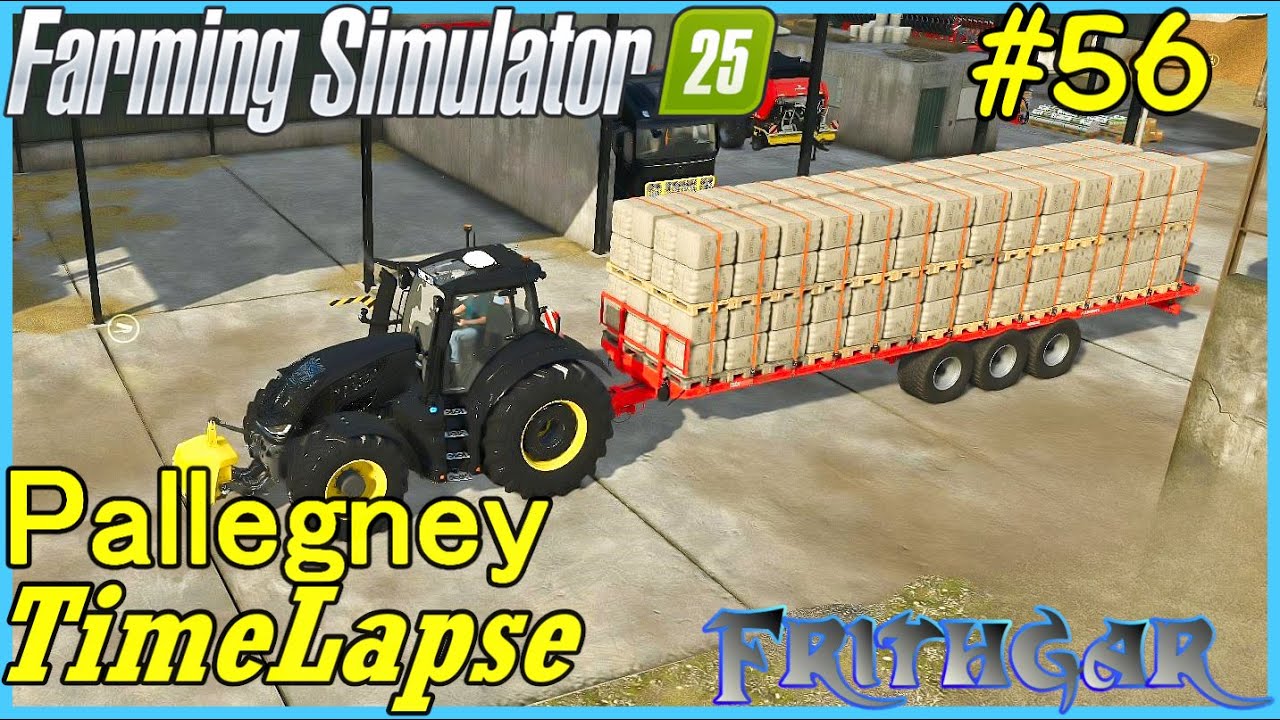 FS25 Timelapse, Pallegney #56: Распродажа шерсти!