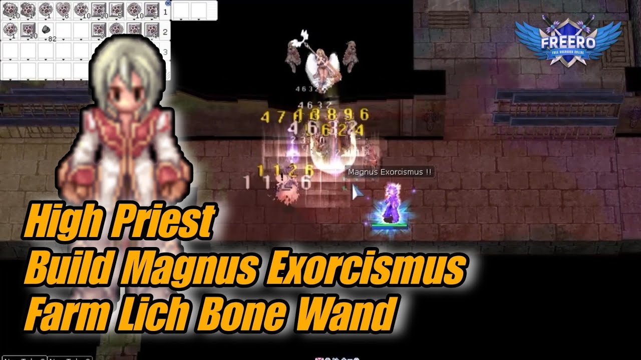 Guide to Build High Priest Exorcismus - Kill Necromancer - FreeRO