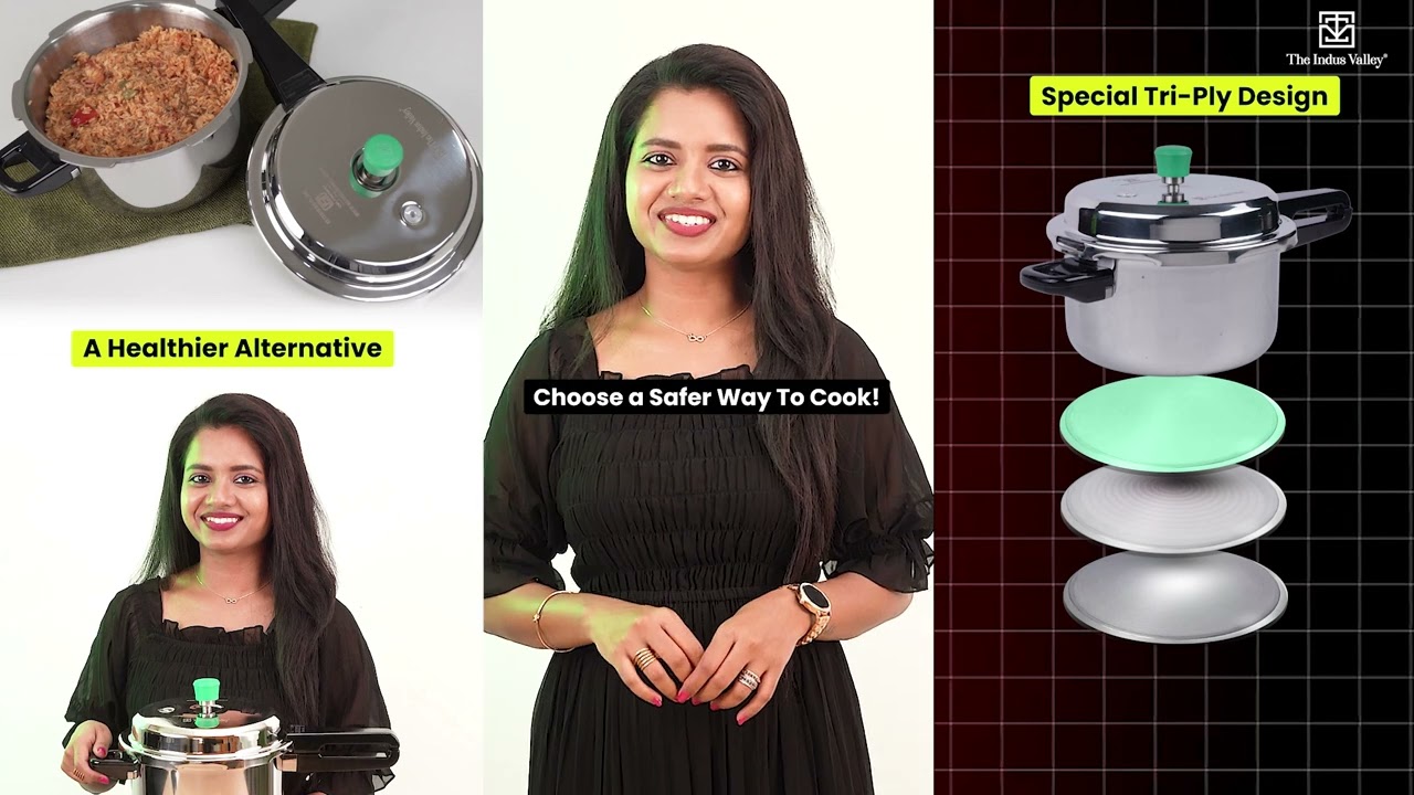 Why Triply Stainless Steel Pressure Cooker is Better Than Aluminium 💪🍲