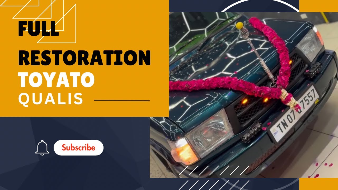 Toyota Qualis full restoration in Coimbatore Tamil