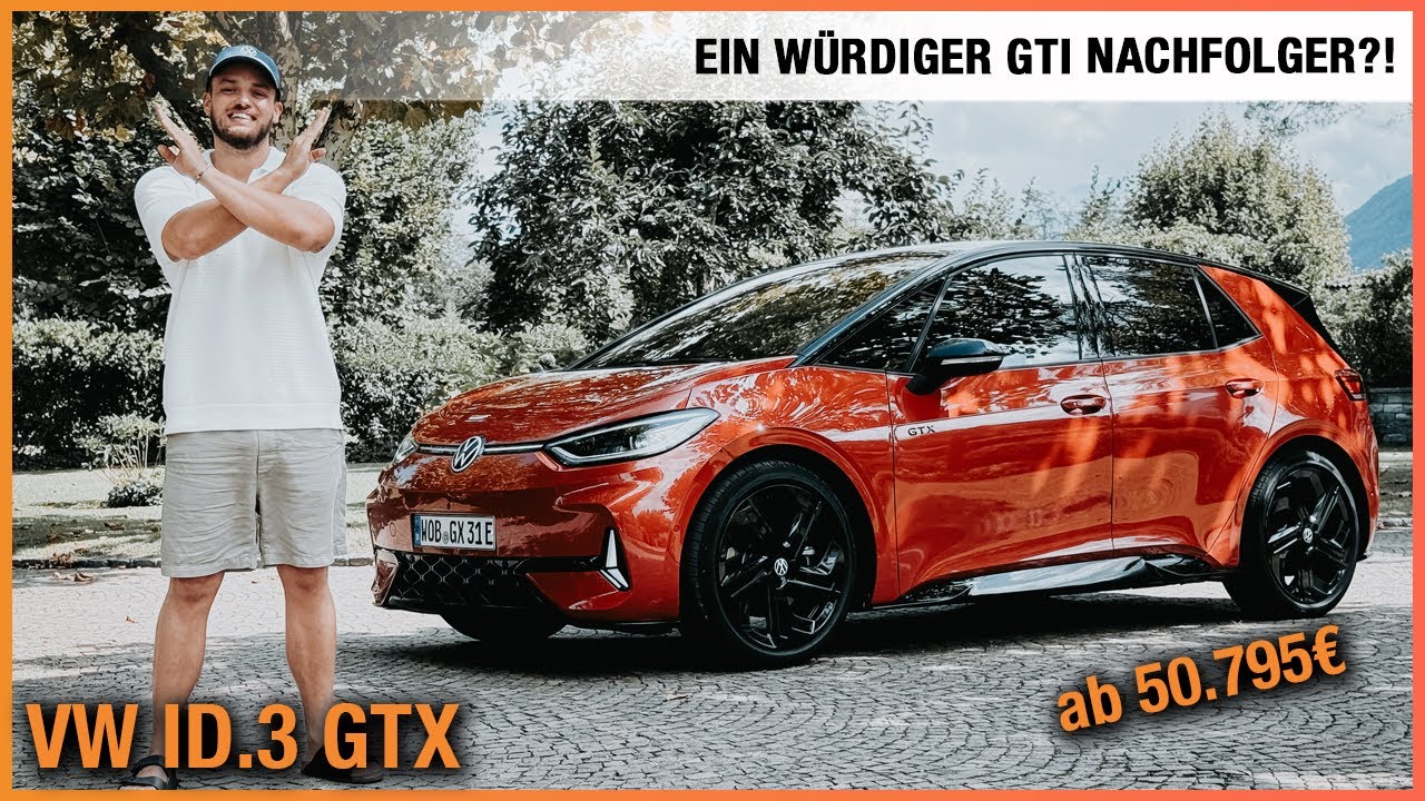 VW ID.3 GTX im Test (2024) Ein würdiger Golf GTI Nachfolger ab 50.795€? Fahrbericht | Review | Preis