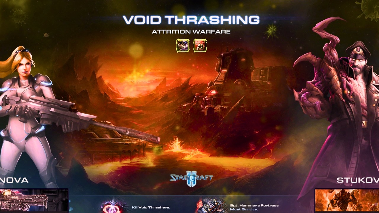 STAY AWAY QUEEN! Mutation 'Attrition Warfare' #starcraft2coop