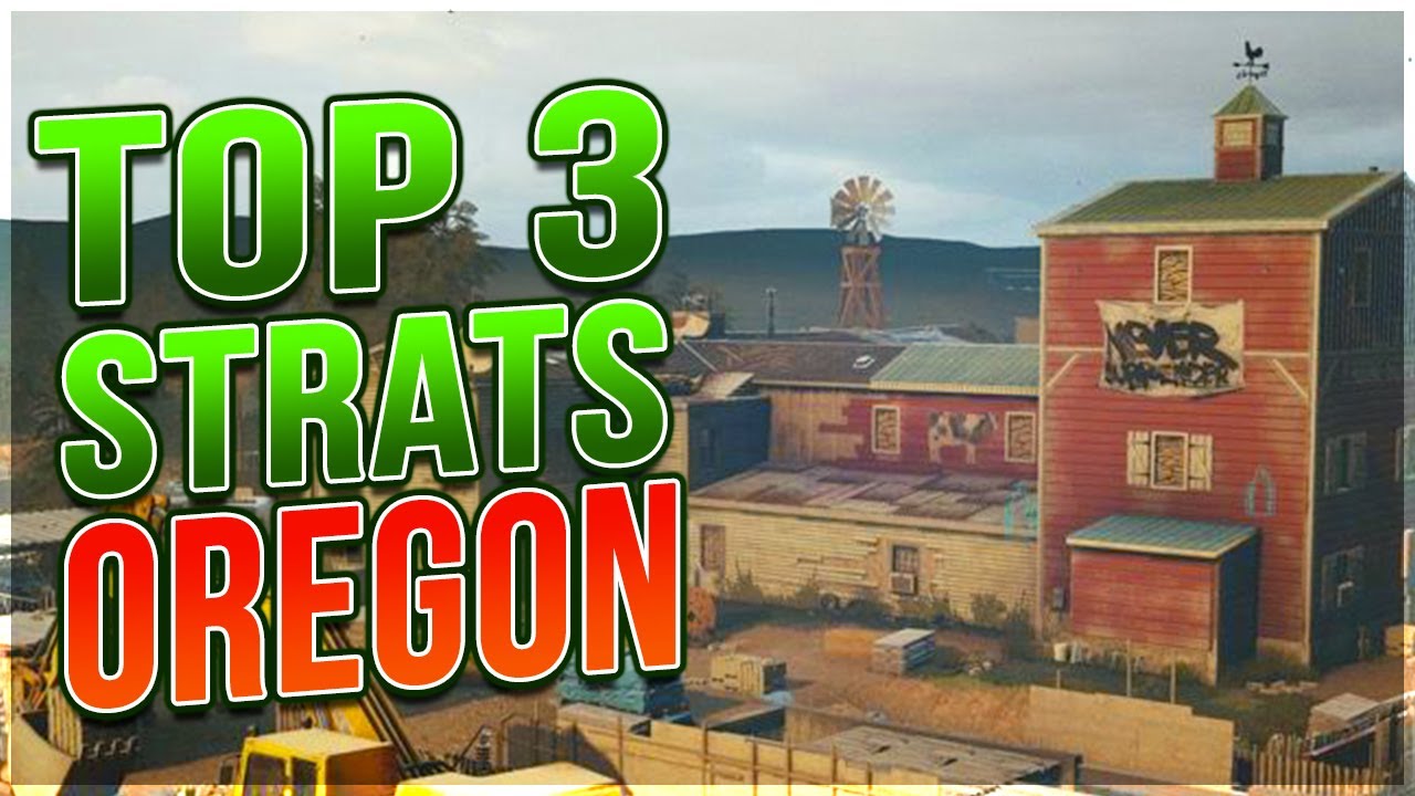 Top 3 des strates sur Oregon - Rainbow Six Siege