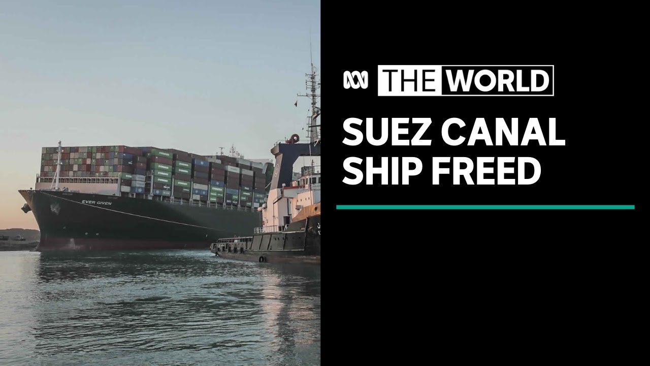 Traffic flowing through the Suez Canal, as Ever Given is fully floated | The World