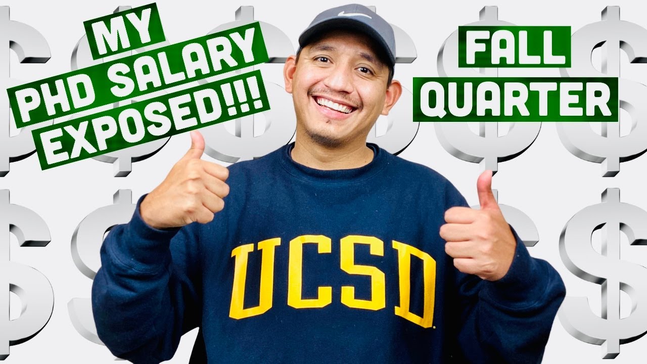 HOW MUCH MONEY I MADE AS A SECOND YEAR PHD STUDENT? | Teacher Assistant+Graduate Student Researcher!