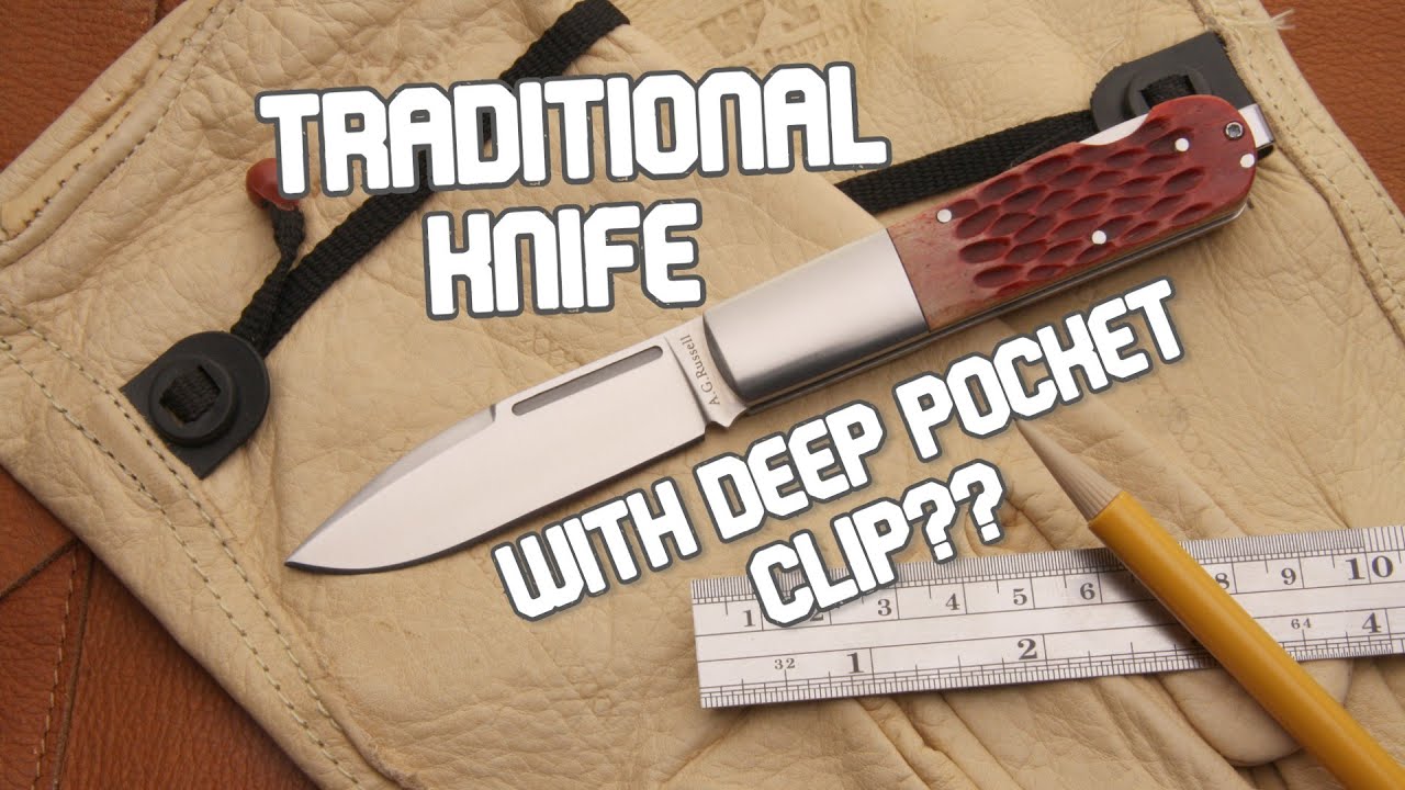 A.G. Russell Barlow Lockback with Deep Pocket Clip Overview