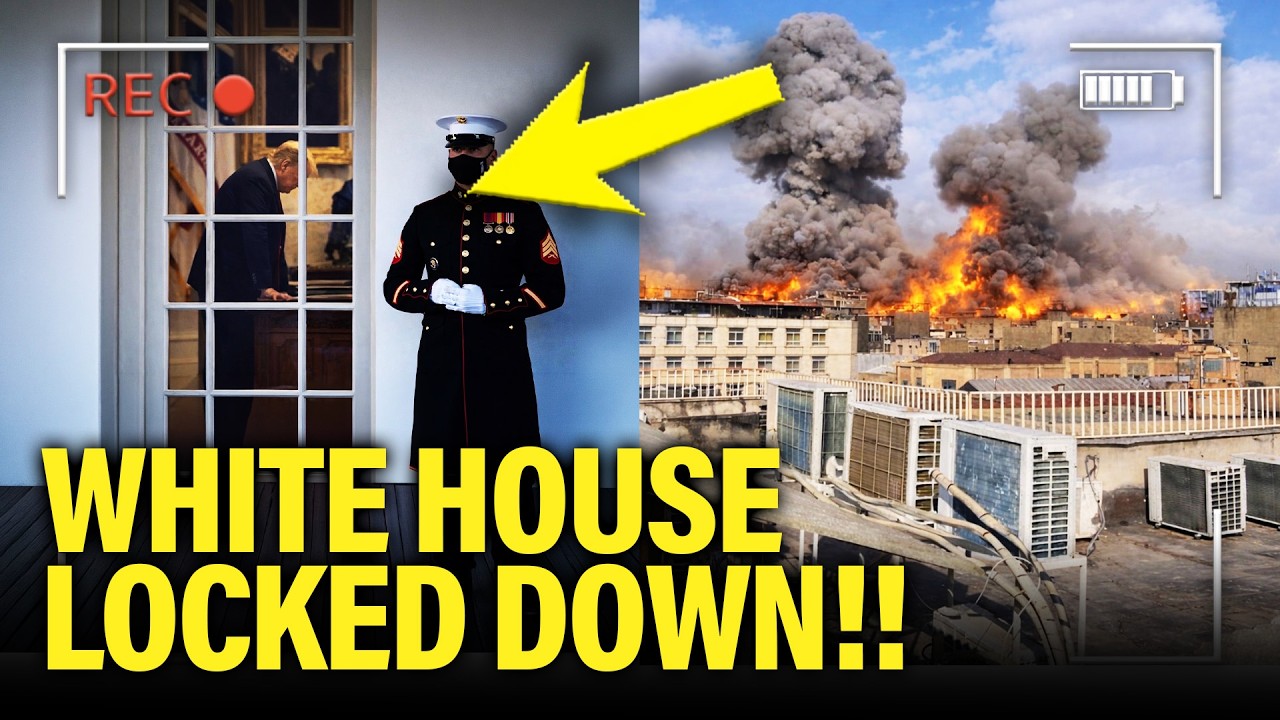Trump LOCKS DOWN White House as HELL BREAKS LOOSE in WAR!!