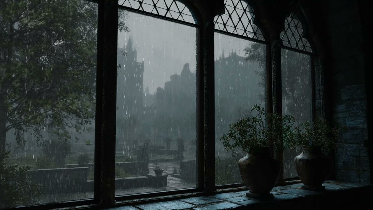 You're Reading in an 18th Century Library and It's Raining Outside | Dark Classical Academia