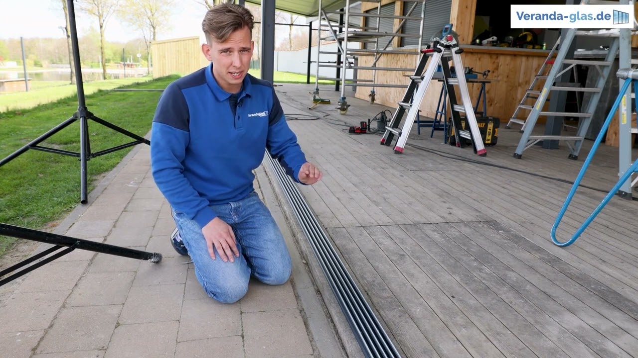 Wie installiert man eine Glasschiebewand? - Heimwerken - Veranda-glas.de