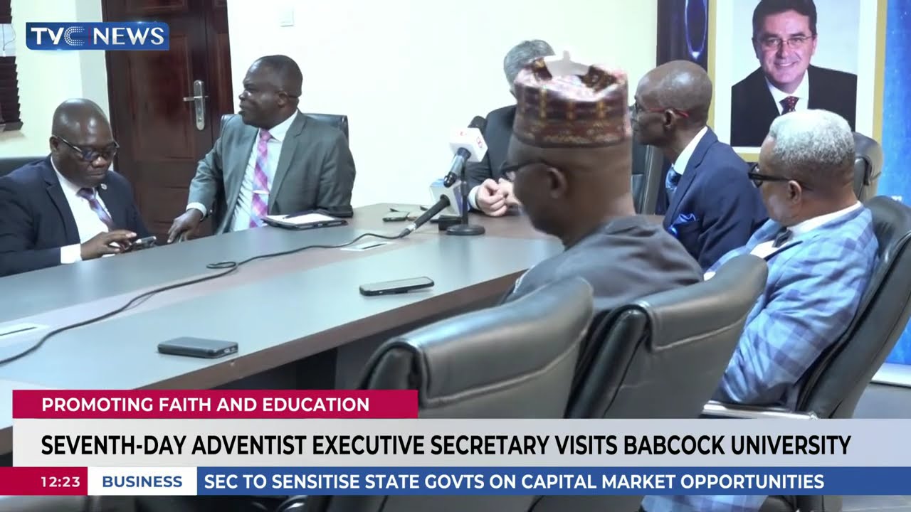 Seventh-Day Adventist Executive Secretary Visits Babcock University