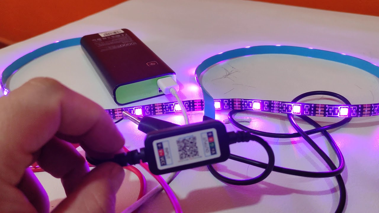 Как подключить 5-вольтовую RGB светодиодную ленту