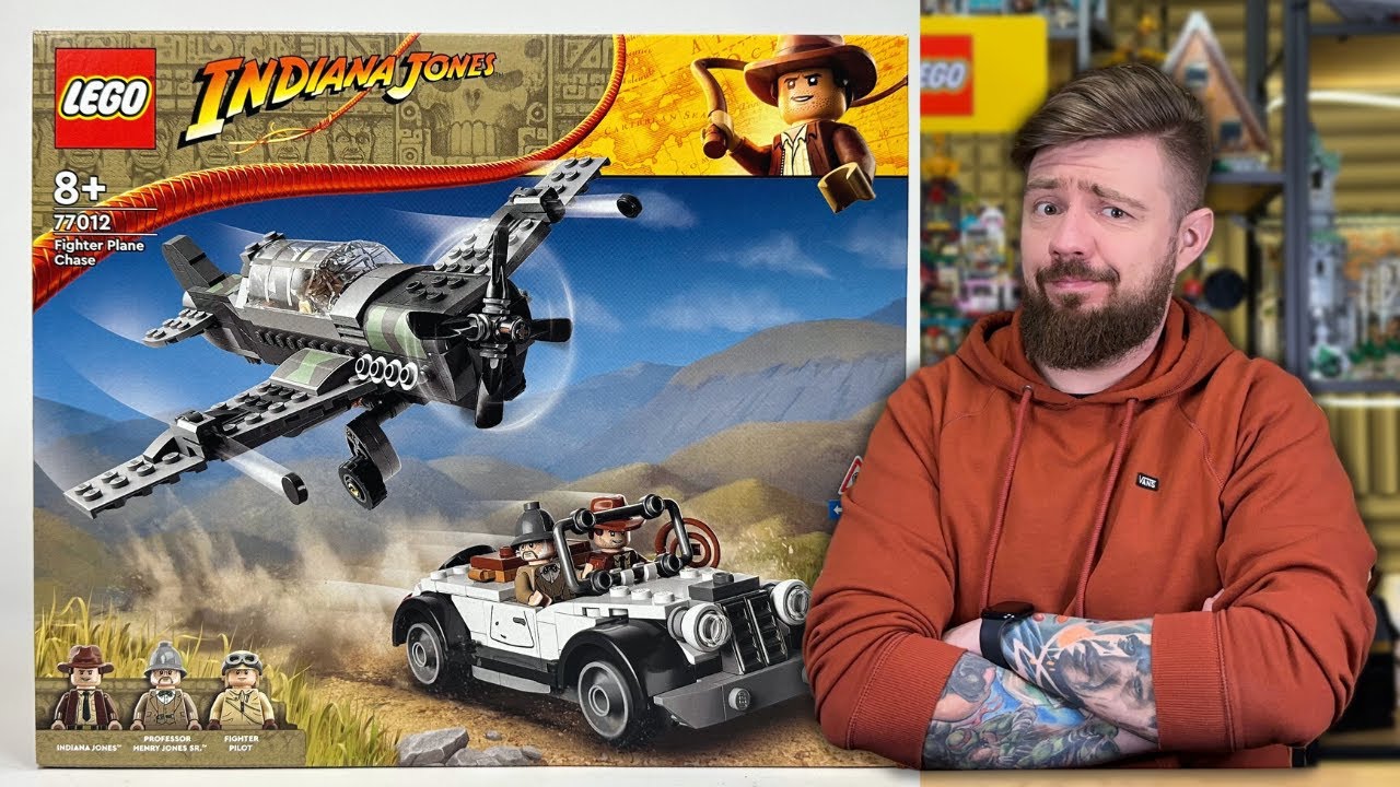 POŚCIG MYŚLIWCEM 🤠 LEGO INDIANA JONES 77012 RECENZJA