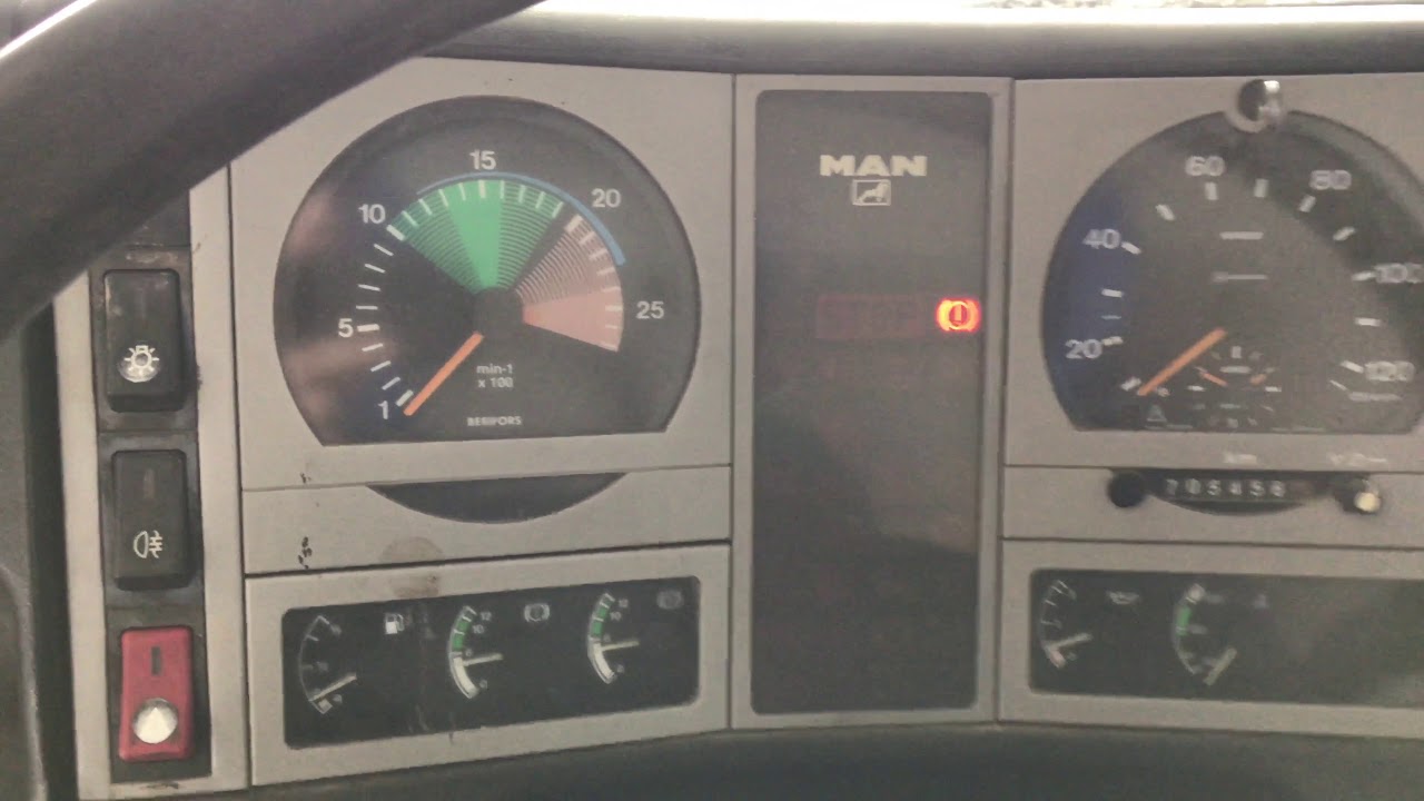 Man F2000 26.414 Cold Start -8°C