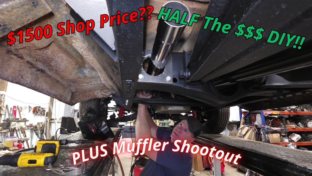 Can I Build My Own Exhaust For HALF The Cost of A Muffler Shop?!?!