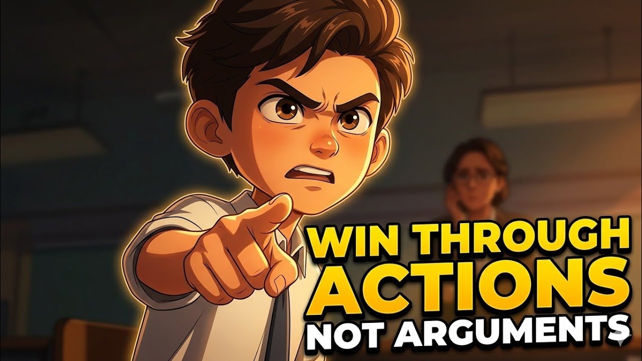 WIN THROUGH ACTIONS, NOT ARGUMENTS
