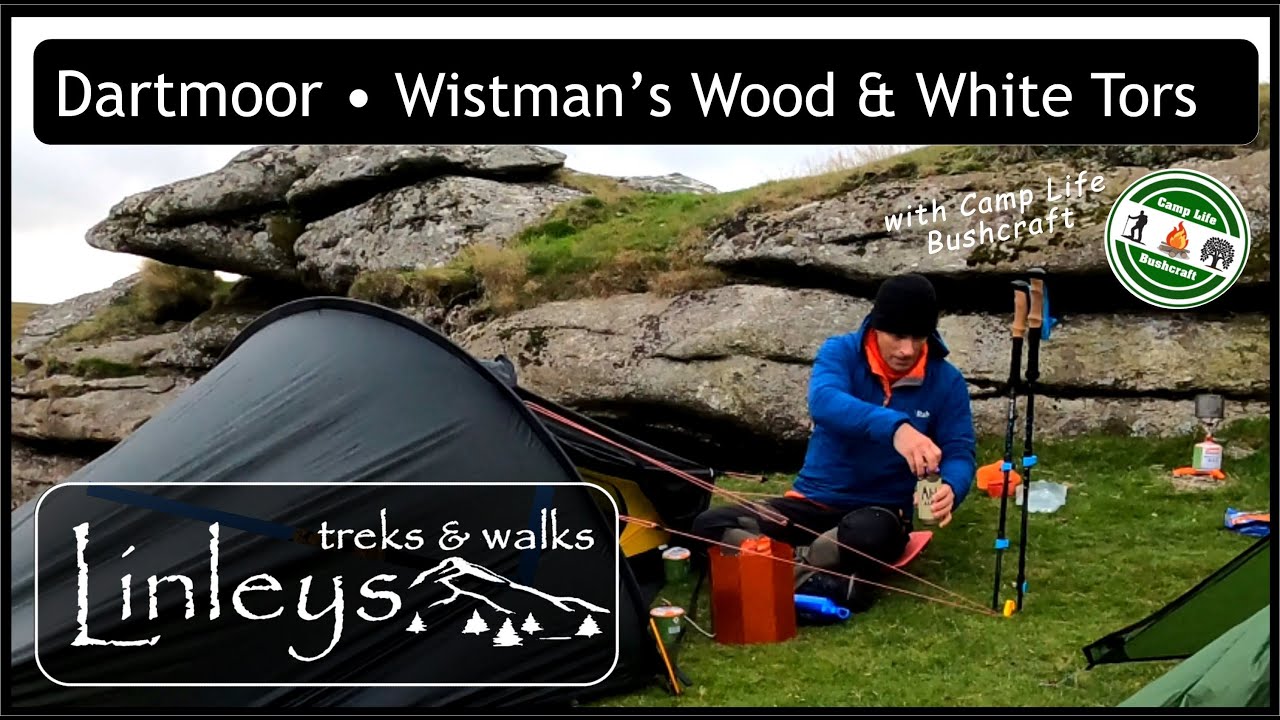 Dartmoor • Wild Camping UK • Wistman’s Wood • Longaford Tor • Higher White Tor • Lower White Tor
