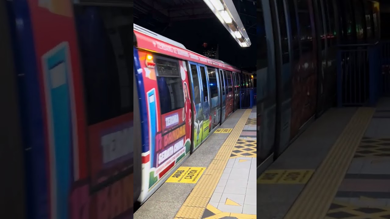 Kuala Lumpur LRT: The Full Experience on the Driverless Kelana Jaya Line 