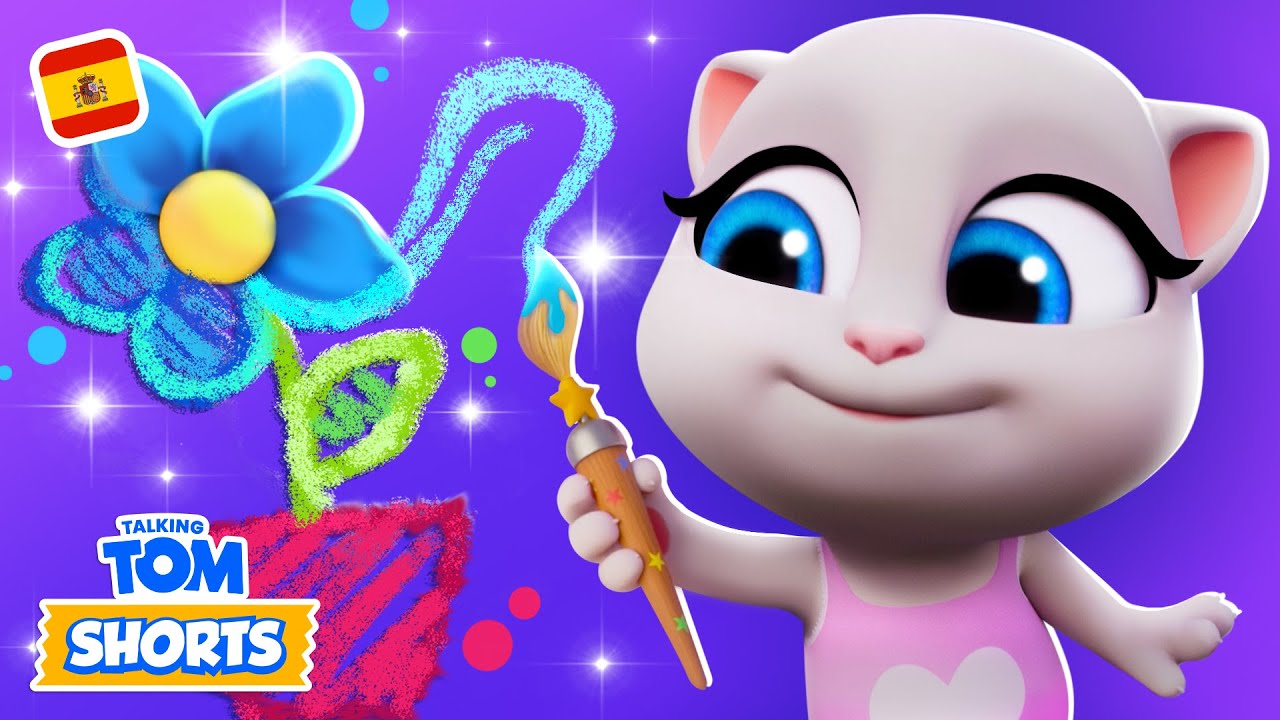 Pincel mágico | Cortos de Talking Tom