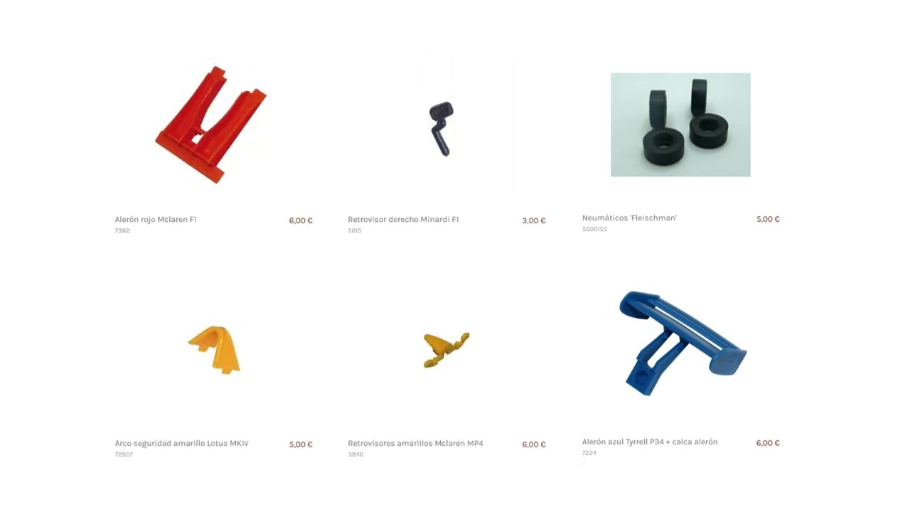 505 Neumáticos Exin, clasicos, especiales para Scalextric, superslot, etc