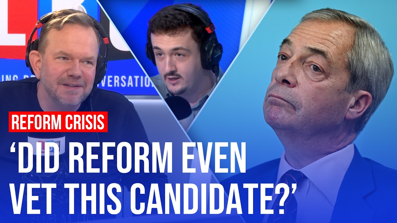 Farage probes candidate over 'racist' and 'sickening' posts | LBC Exclusive