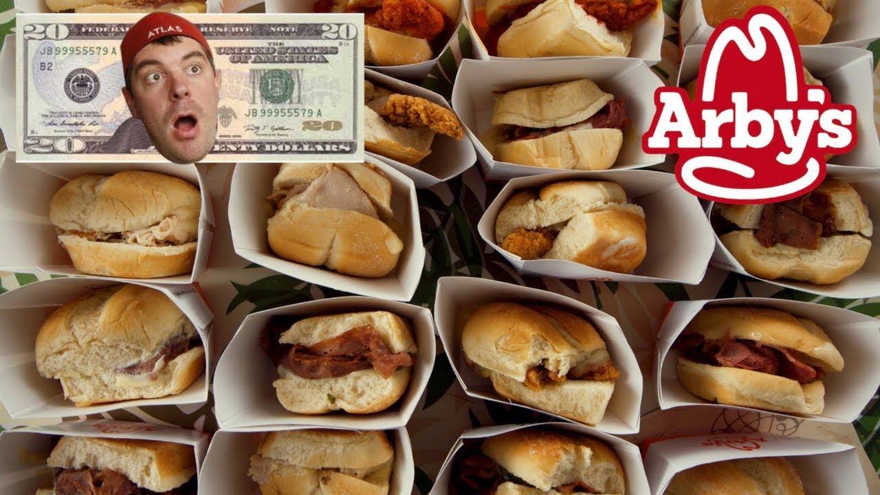 ARBY'S $20 HAPPY HOUR MENU CHALLENGE & TV WINNER!!