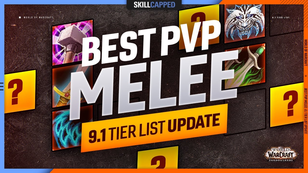BEST MELEE FOR PVP! - 9.1 TIER LIST UPDATE