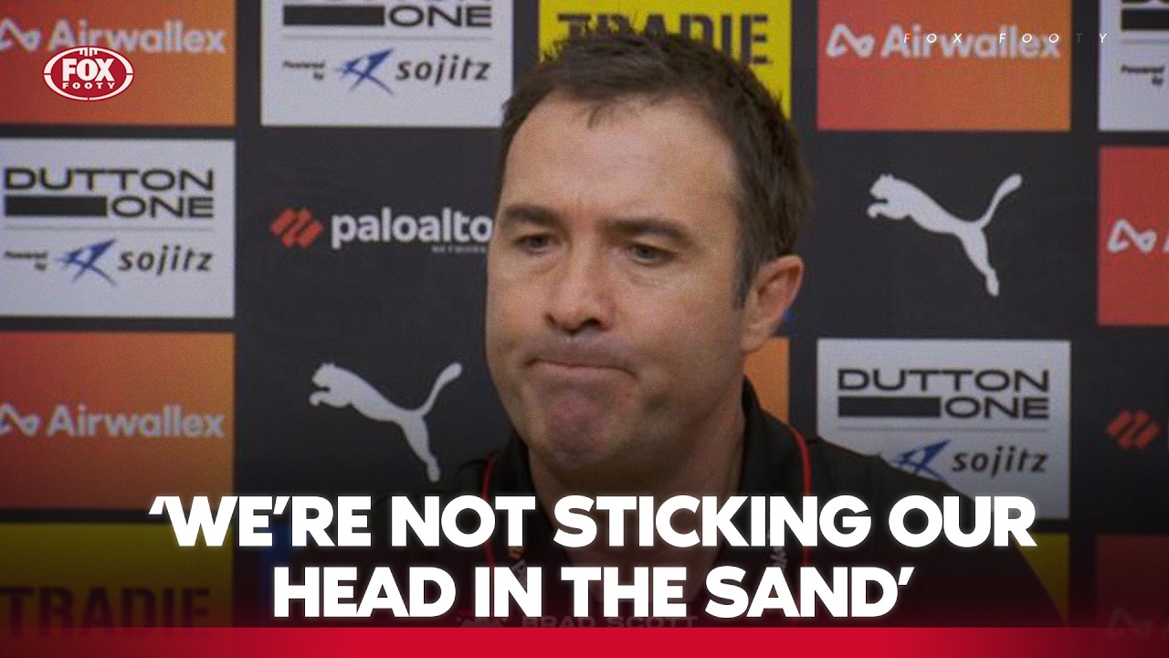 'It's a bit off' - Scott admits Dons weren't surprised by Hawks win I Essendon Press Conference