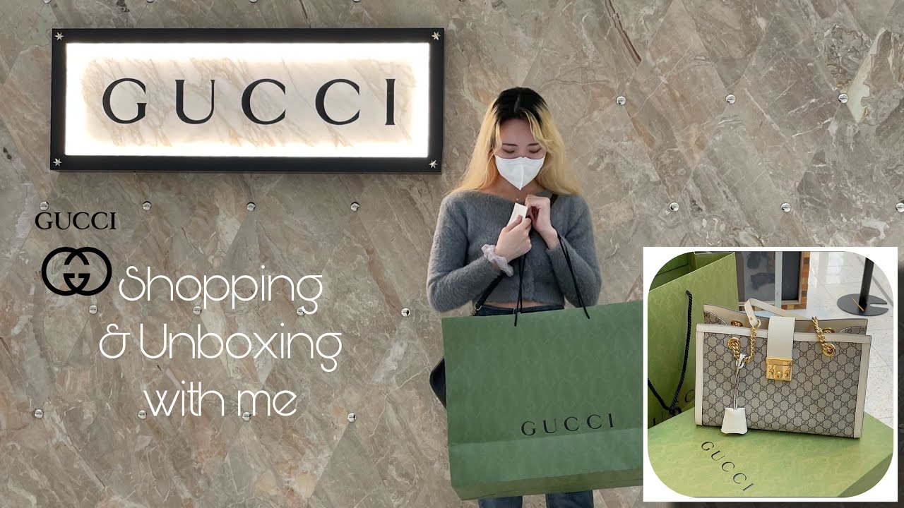 [리뷰 Review🎀] 20대 구찌 가방 추천 | 대학생 GUCCI 하울+언박싱 👜 (패들락 미디움 숄더백 )