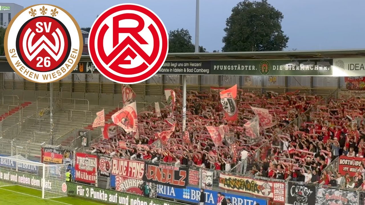 Heimspiel für den RWE in Wiesbaden! Wehen Wiesbaden vs Rot-Weiß Essen 22.08.25 Groundhopping