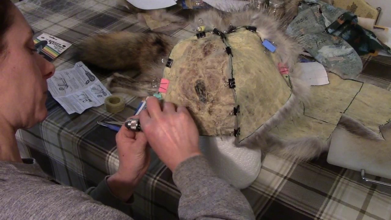 coyote fur trappers hat