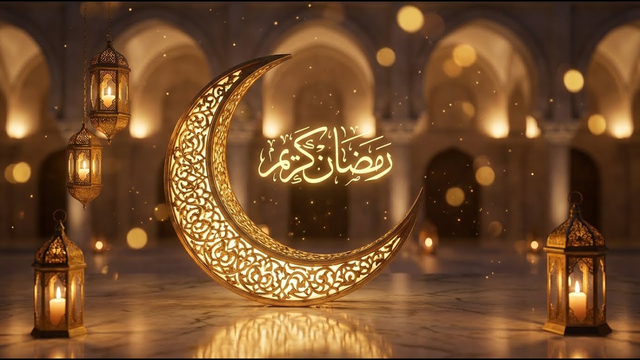 Ramadan Kareem 2026/1447 H - Luxurious Ramadan Background Ambience | خلفية شاشة رمضان