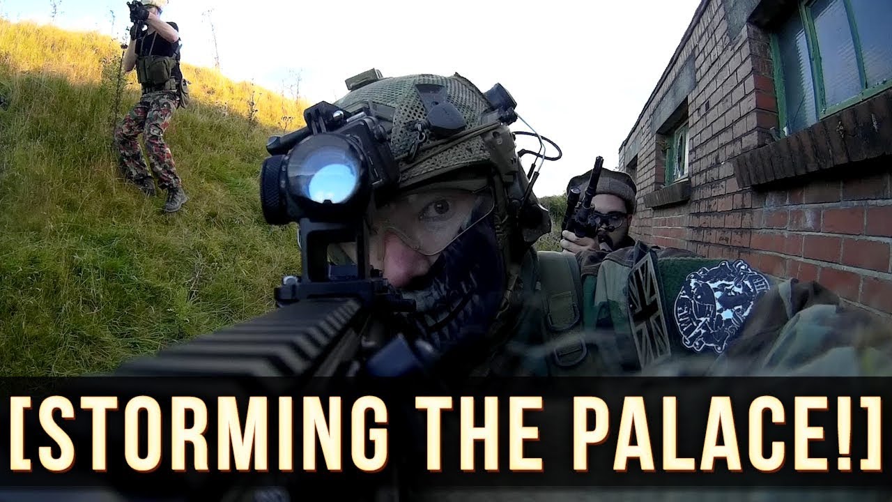 WE KILLED ALL THE GUARDS AND STORMED THE PALACE! | UK AIRSOFT